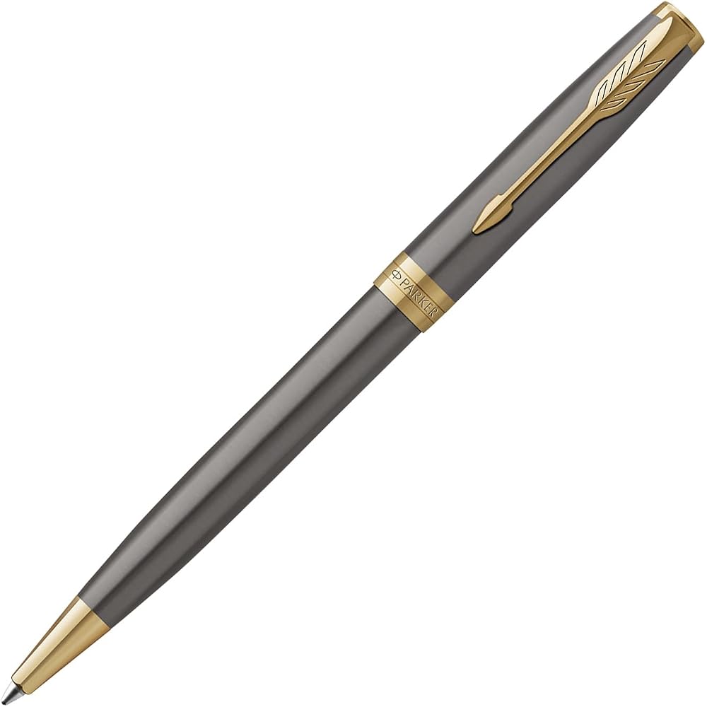 PARKER Parker Ballpoint Pen Sonnet Gray GT Medium Oily Type Gift Box Gift Present Luxury Regular ...