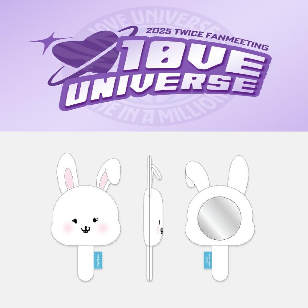 

Предзаказ 2025 TWICE ФАН-ВСТРЕЧА 10VE UNIVERSE NAYEON Плюшевое ручное зеркало