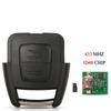 Jingyuqin Remote Control Car Key For Opel Zafira 2001-2005 Astra 2004 Astra G 2000 2006 Astra a 1999 2004 433 Mhz ID40 Chip