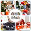 6/12PCS Christmas Cards Diamond Painting Greeting Cards 5D Diamond Embroidery Diamond Set DIY Holiday Kits Christmas Gift