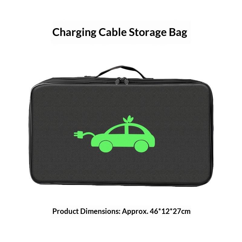 New Energy Vehicle Charging Gun Storage Bag Car Charging Cable Storage Bag Portable Shock Absorber Bag New Energy Charging Bag
