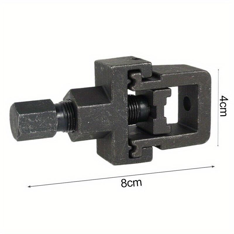 Motorcycle Chain Breaker Riveting Tool Link Removal Splitter DID Heavy Duty Chain Cutter Riveting Tool Carbon Steel Repair Tool