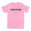 Svoboda Charlie Kirk Tričko Bavlna Volné Ležérní Dámské/Pánské Trička Unisex Streetwear Amerika Americká Móda Dámská Trička