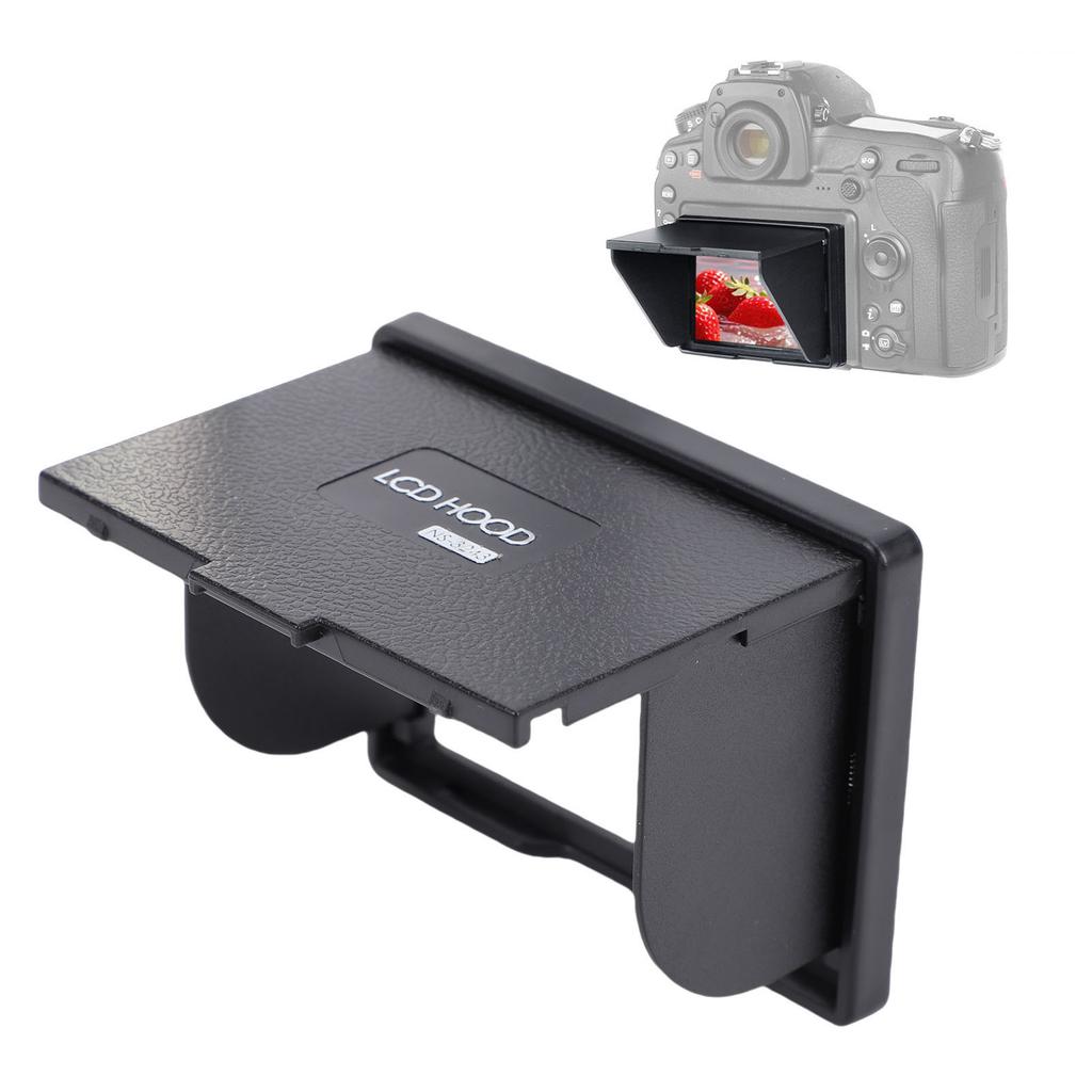 Parasol para Pantalla LCD de Cámara Compatible con Cámara Pantalla Ancha de 3.2 pulgadas Visor con Capucha Magnética Parasol Óptico Profesional