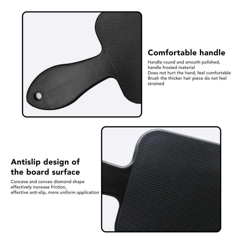 3pcs Hair Dye Board Slip Resistant Frosted Handle Hair Dye Balayage Highlighting Board for All Hair Foils