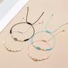 12PCS Cartoon Turtle Bangle Bracelet Set Alloy Painted Beads Pearl Decor Adjustable Friendship Jewelry Gift for Kids Teens