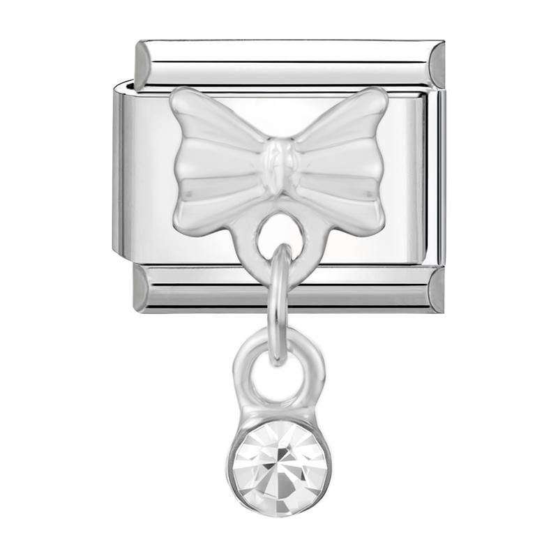 Shell Starfish Star Rose Flowers Heart Crown Zircon Italian Charm Links Fit 9mm Stainless Steel Bracelet Women DIY Making Gifts