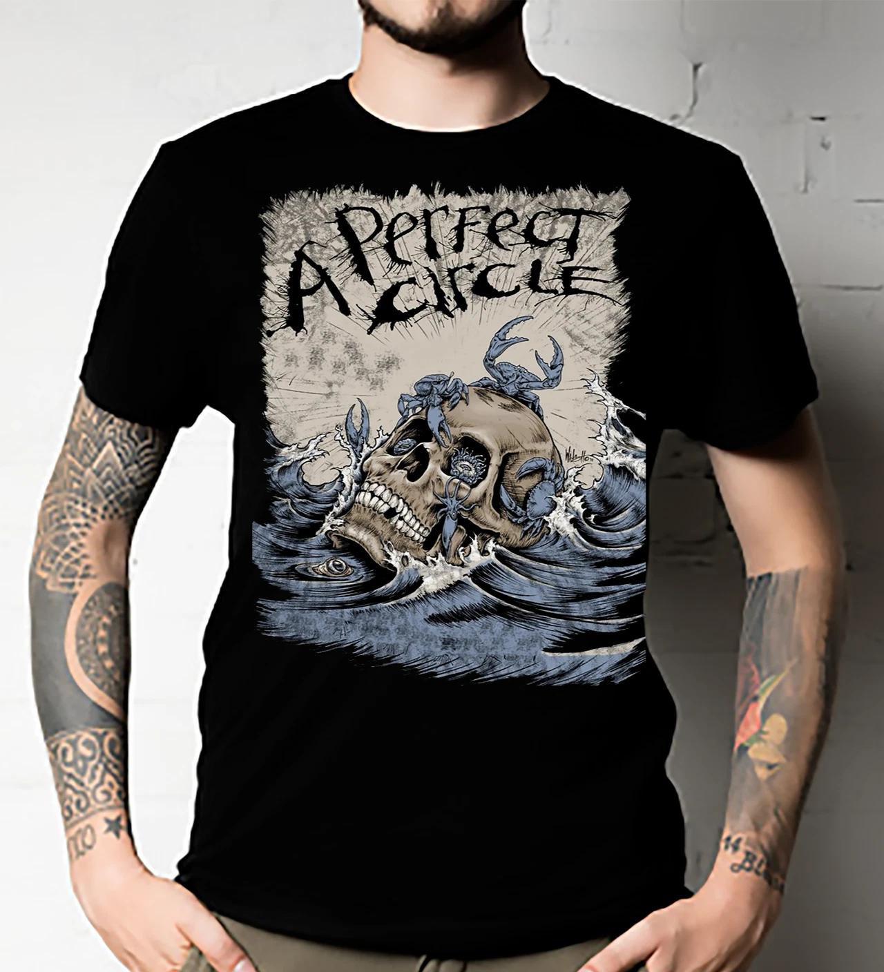 Men s and Women s T-shirts A Perfect Circle APC OCTOPUS TOOOL Rock Band Tee All Size XXXL