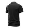 Summer 2026 Men's Short Sleeve Solid Polo Shirt: Simple Business Casual Lapel T-shirt