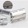 Men Shaving Razor with Blade Sliver Folding Shaving Knife Facial Hair Stainless Steel Straight Razor Holder Shaving Barber Tools
