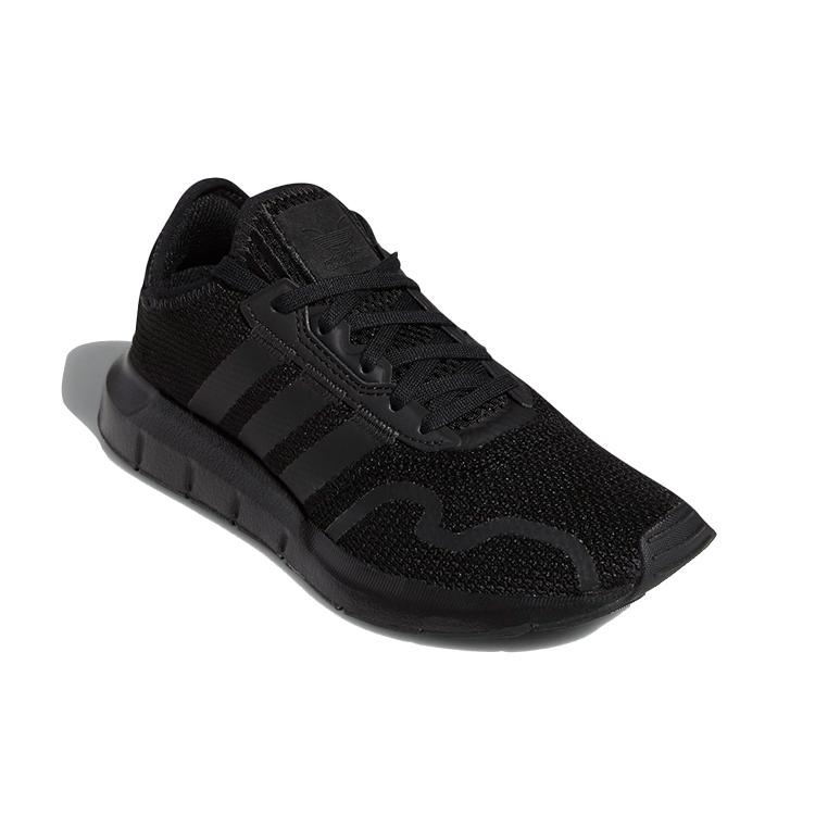 Adidas Originals Swift Run X J Black Warrior Cushioning Low top Kids' Running Shoes Black FY2153