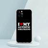 Cute I Love My Girlfriend Boyfriend Luxury Phone Case For iPhone 16 15 14 13 12 11 Pro Max XS X XR SE 7 8 Plus soft Clear Cover