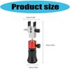 Ergonomic Rotating Crafting Vise 360 Flexible Movement Strong Construction Modeling for Miniature Assembly Projects