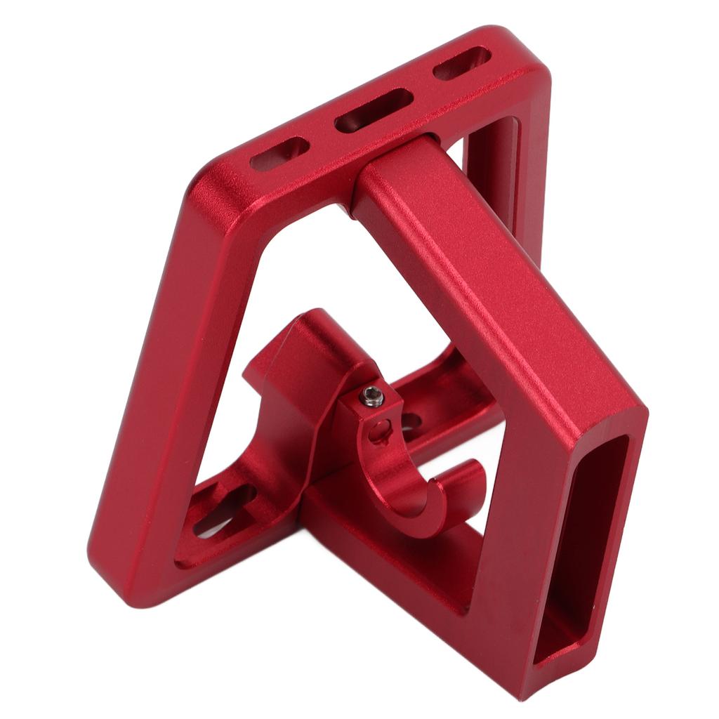 Skládací kolo Přední držák Hliníková slitina Nosič brašny na kolo Montážní základna pro BromptonČervená