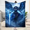 Gothic Style Blanket Soft & Cozy Perfect for Bed Office Chair Seaside for All Seasons Digital Print Best Holiday Gift for Friends Family