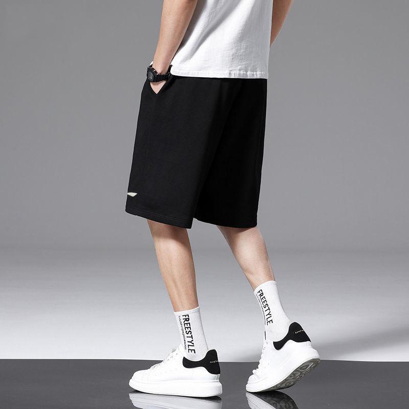 Li Ning Football Series Sports Training Solid Color Casual Shorts Men shorts Black AKSS481-2
