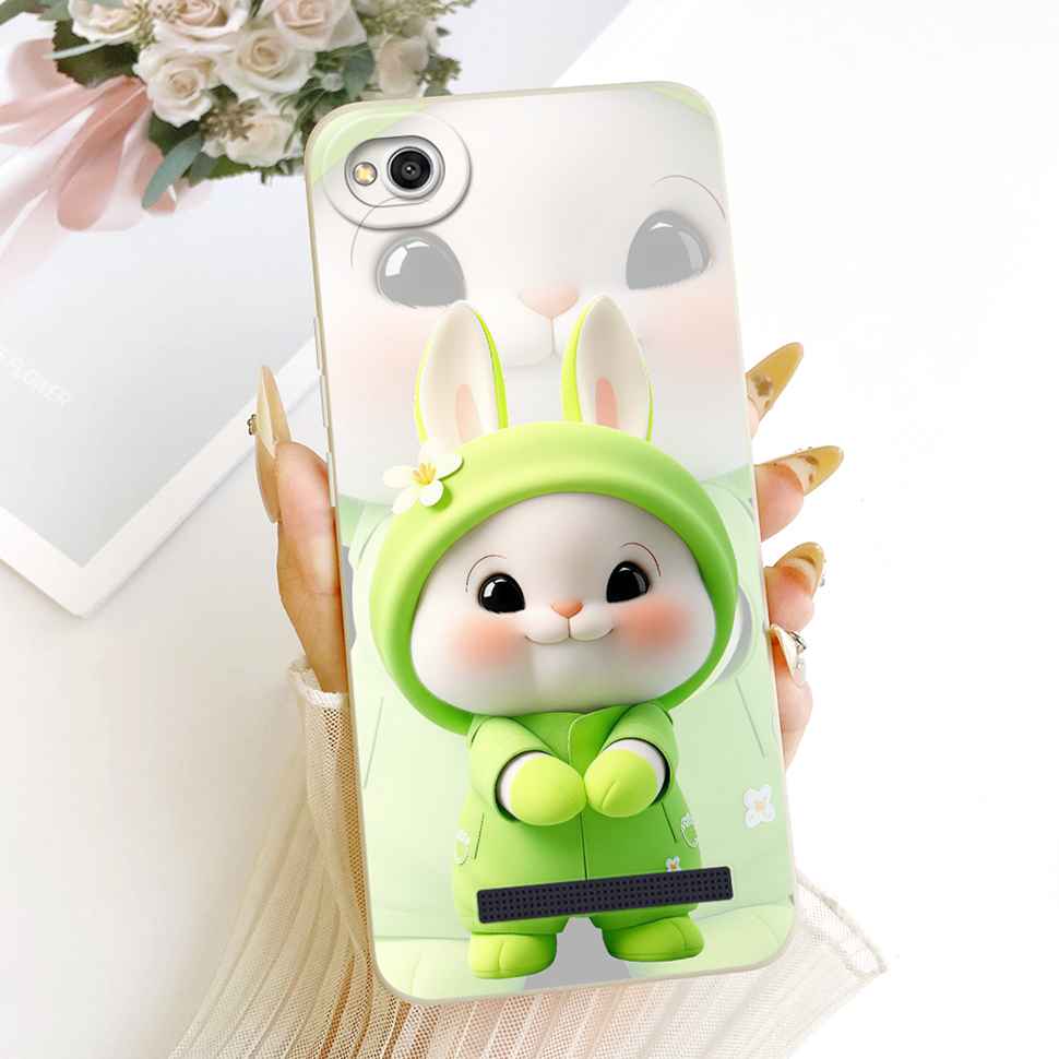 For Xiaomi Redmi 4A Casing Soft Silicone Cute Girl Moon Painted For Xiaomi Redmi 4A 4 A Redmi4a Mobile Phone Cases Covers
