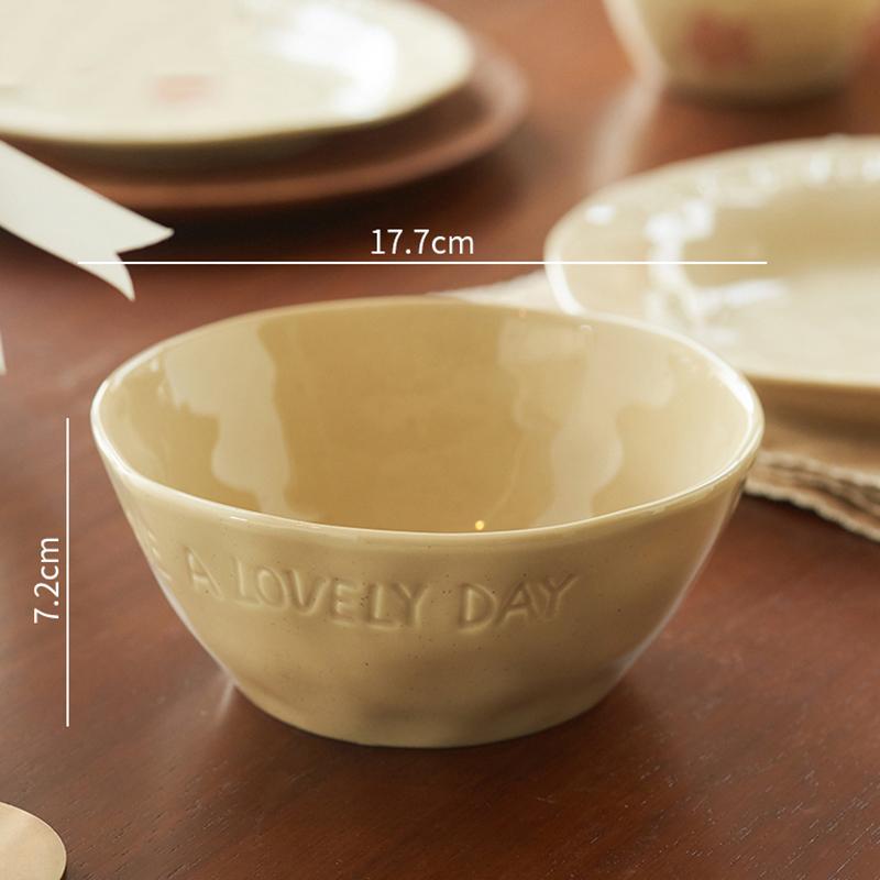 Creative Irregular Ceramic Plate Light Luxury Restaurant Pasta Dining Plates Cake Dessert Plate Home Afternoon Tea Tableware