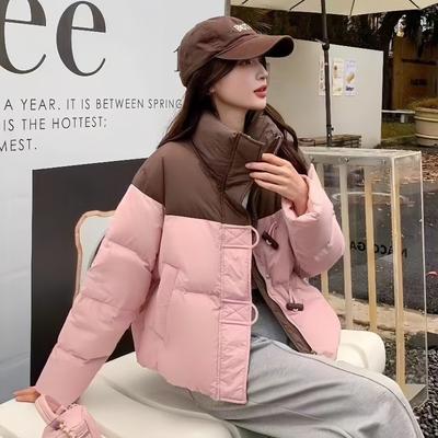 New Women's Winter Cotton-padded Clothes, Loose and Thickened Cotton-padded Clothes, Cotton-padded Jackets, Casual and Trendy Small Jackets.