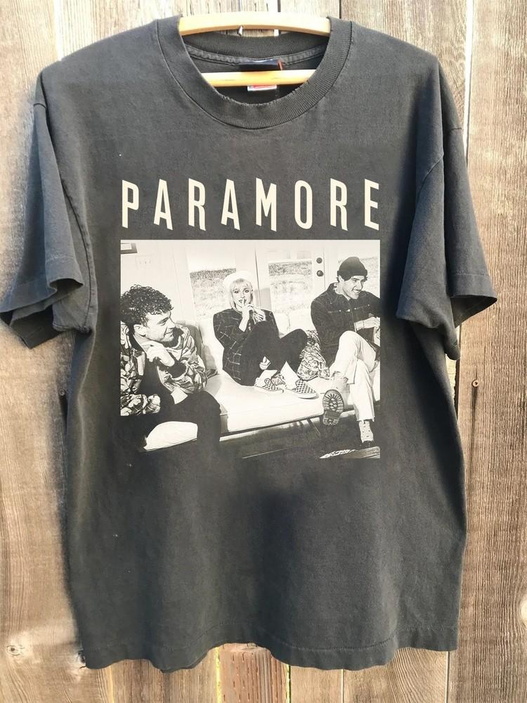 Maglietta Paramore Band Maglietta Paramore Rock Band Maglietta Paramore concerto S299 T-Shirt Unisex
