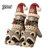 Large Hanging Gift Bags for Christmas 3D Knit Animal Stockings Rudolph Reindeer Highland Cow Fox And Personalized Xmas Holders Family Polar
