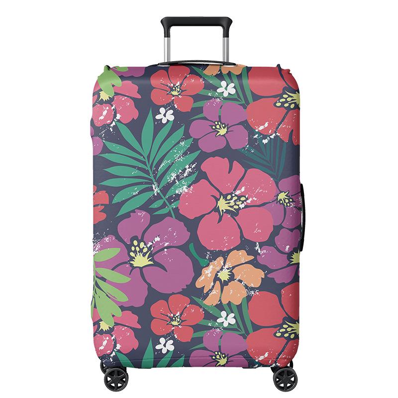 Přizpůsobitelný zesílený kožený cestovní kufr Obal proti prachu