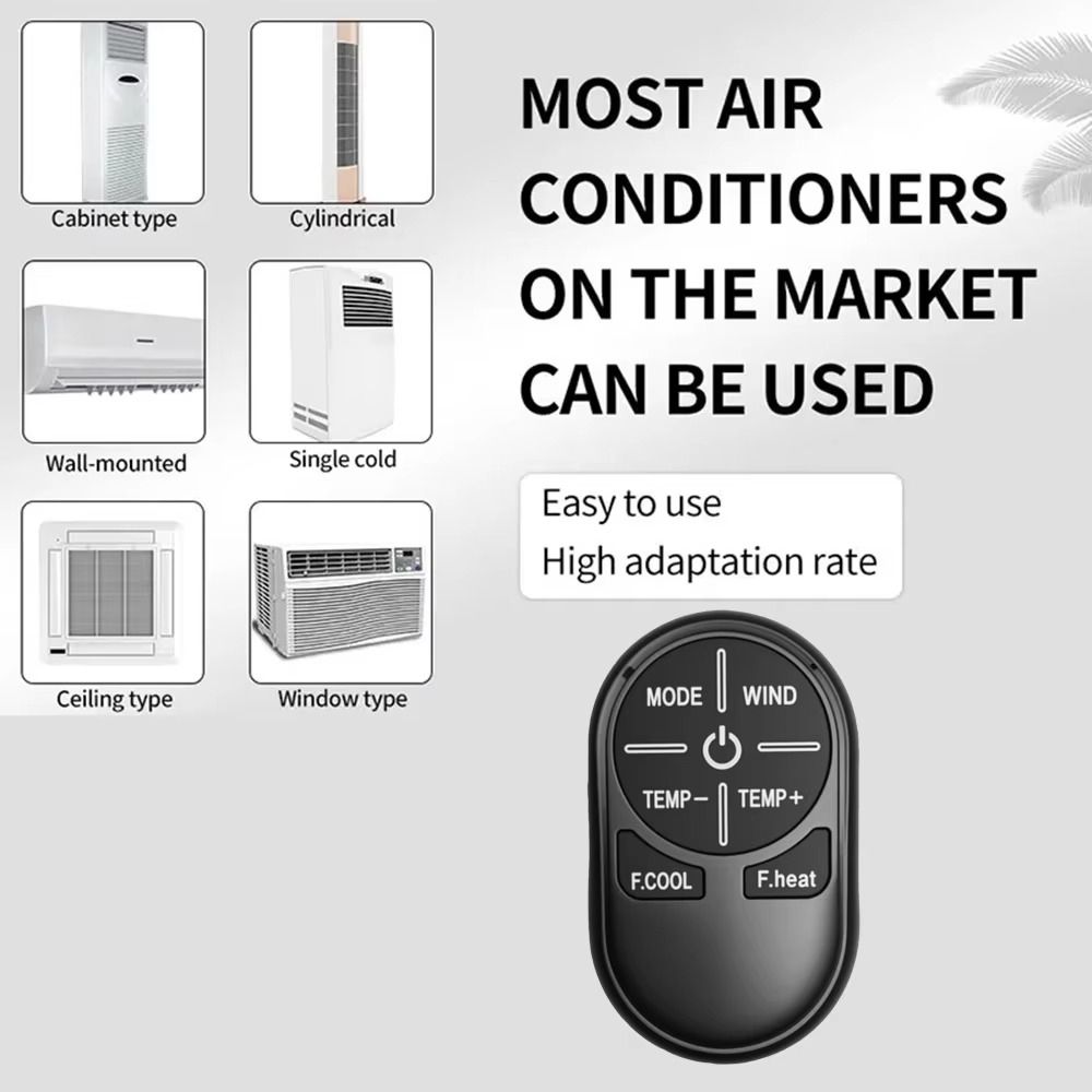 Mini Universal A/C Remote Control Portable Air Conditioning Accessories  Office Use