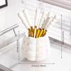 Ceramic Jar Fruit Fork And Spoon Set for Elegant Dining