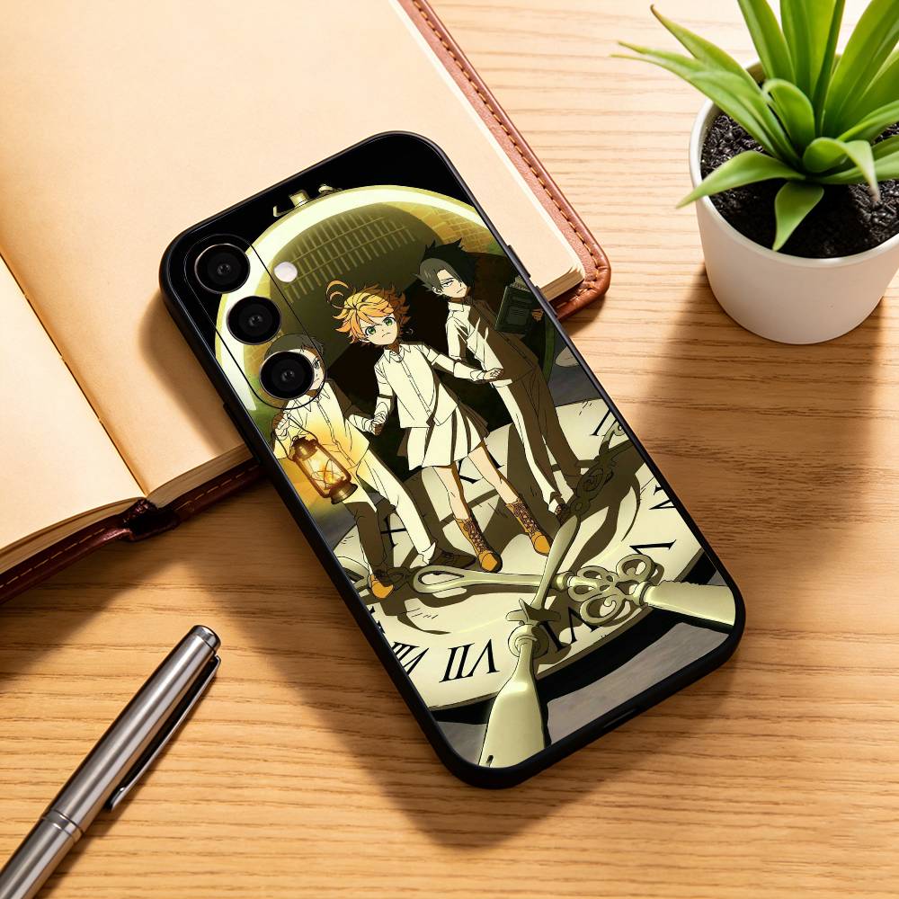 

The Promised Neverland E-N-R Phone Case For Samsung Galaxy A73,A72,A71,A70,A53,A52,A51,Soft Silicone Black Cover Samsung a53 5g