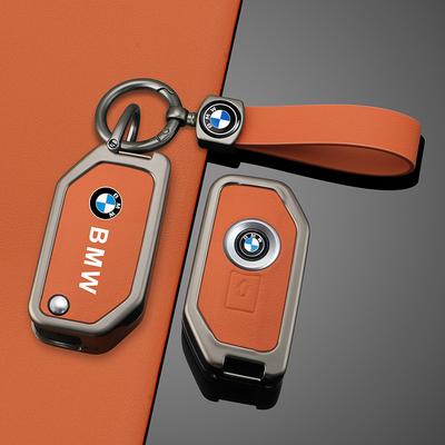 Car Key Case Metal Remote Cover Protection For BMW F20 G20 G30 X1 X3 X4 X5 G05 X6 X7 G11 F15 F16 G01 Shell Keychain Accessories V222