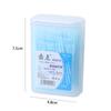 Soft PP Food Residue Oral Care Dental Floss Pick Double-head Interdental Brush Toothpick Brush