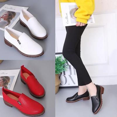 Mode 2024 Frauen Flache Weibliche Müßiggänger Damen Runde Kappe Schuhe Damenmode Slip auf Schuhe Frau Solide Frühling Herbst Zapatos Muje