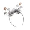 Star Blingbling Headband Christmas Headwear Christmas Party Photo Props Christmas Party Headwear Cosplay Accessories
