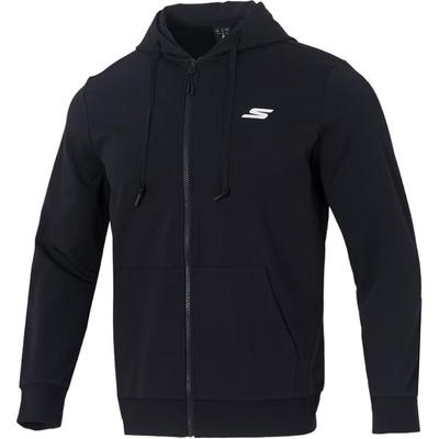 Skechers Jackets Unisex Black-03K8 Hooded (Non-detachable) Moderate P225U132-03K8