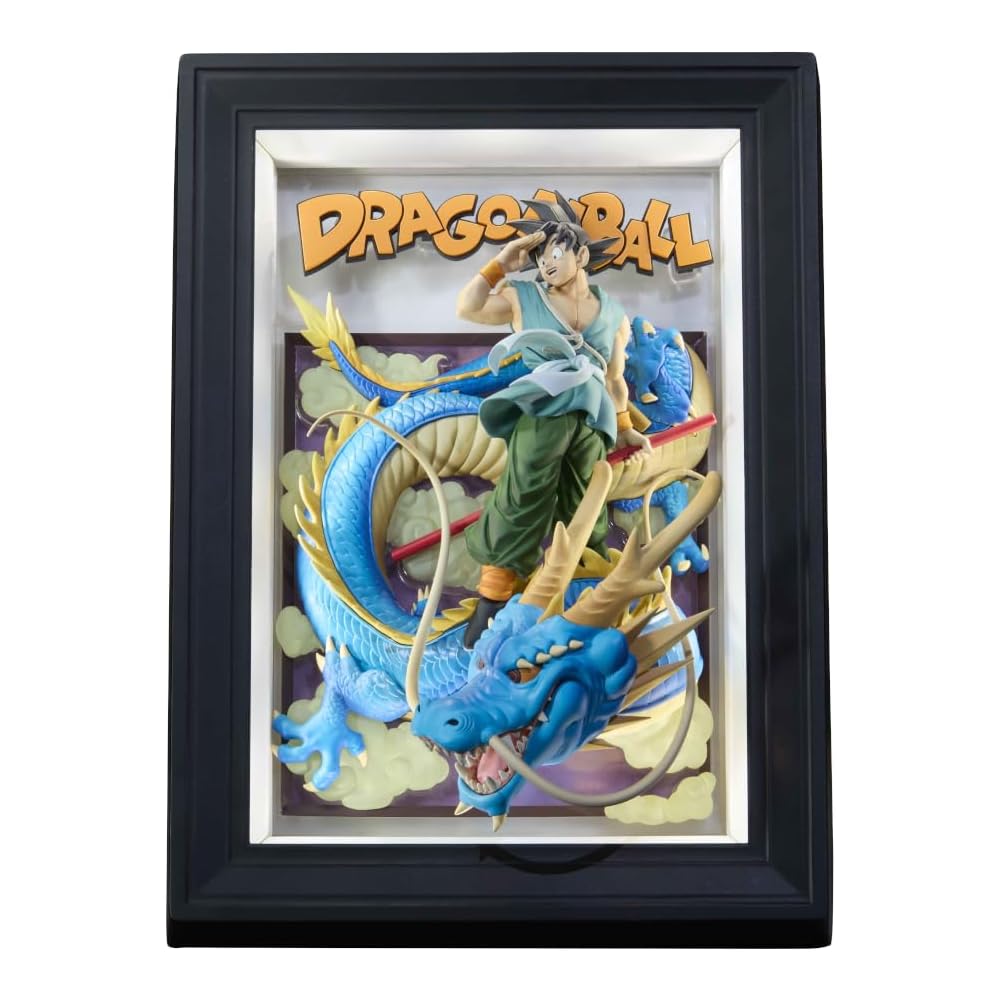 TAMASHII NATIONS Tamashii Art Dragon Ball Z Goku & Dragon Figure 275mm PVC ABS Painted Collectible