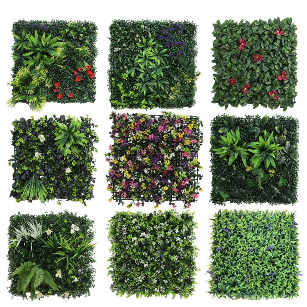 Eternal Life Artificial Eucalyptus Carpet Flower Artificial Fern Grass  Home Garden Fence