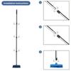 Floor Cleaning Broom with Adjustable Long Handle Stiff Bristle Grout Brooms Scrubber for Cleaning Bathroom, Kitchen,courtyard