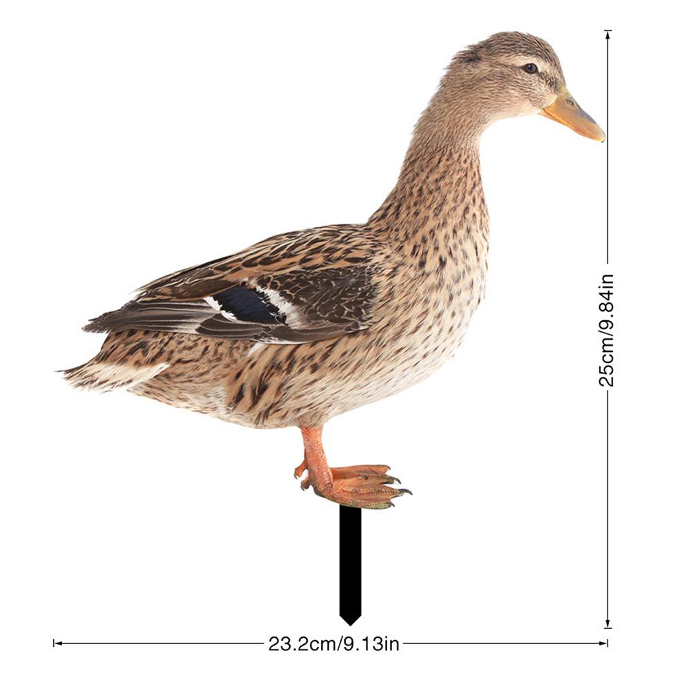 Resin Garden Statue Statue Decor Animals Stake Balcony Duck