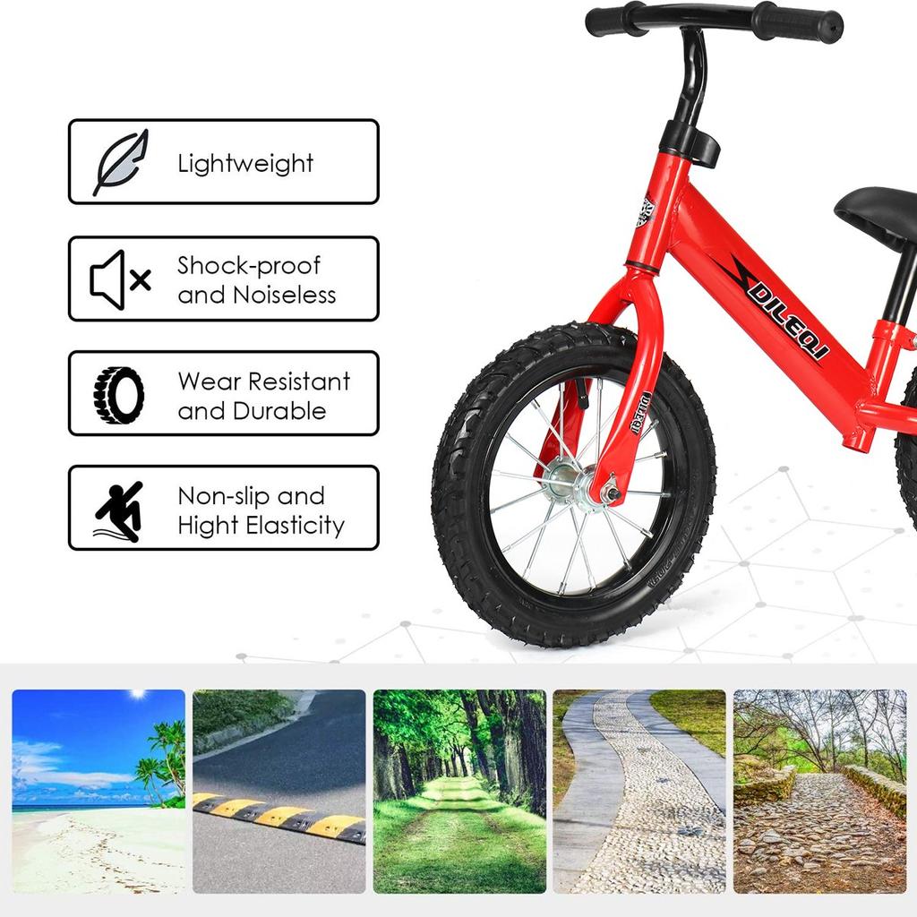 Pedal Toddler Bike Lightweight Bicycle 