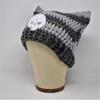 Y2K Anime Ear Cap Windproof Hat Female Beanie Headwear Handcrochet Pullover Hat