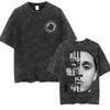 Vintage Washed Canserbero Logo 2025 Merch T Shirts Rap Gothic Style Hip Hop Short Sleeve Tshirt Men Women Casual Oversized Tees