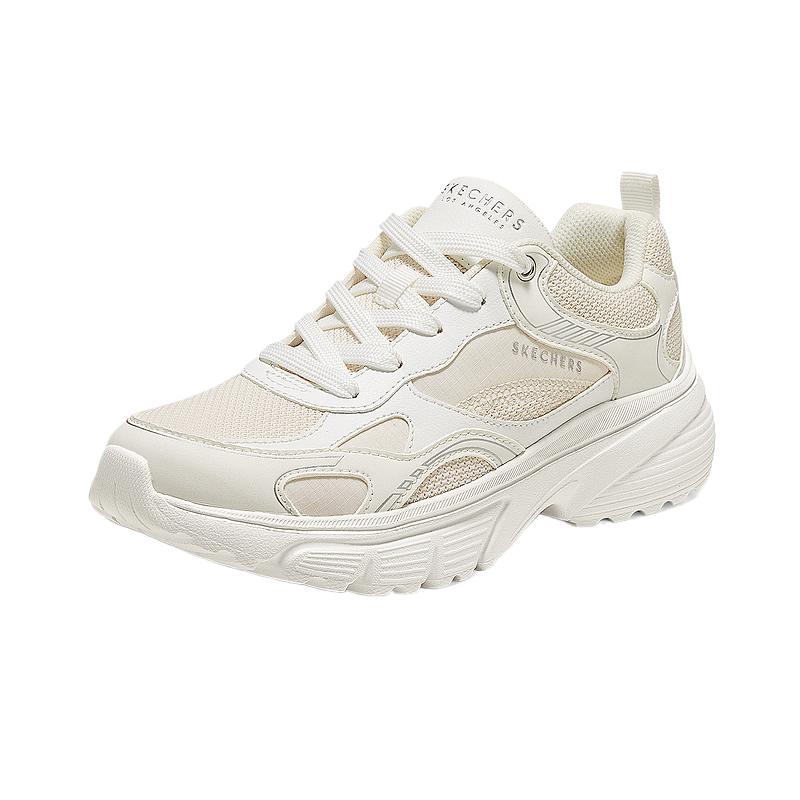 Skechers Street Lace-Up Chunky Round Toe Low-Top Dad Shoes Women Sneakers 190225-OFWT