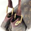 Louis Vuitton M40579 Monogram Oramp Tote Bag Flap Shoulder Bag Brown/purple
