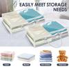 Reusable Bed Sheet Organiser Pouch PVC Tote Bag Practical Quilt Storage Bag  for Pillow Blanket