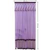 Double Layer Anti-mosquito Door Curtain Fabric Lace Self-adhesive Door Mesh Curtain Breathable Mesh Partition Curtain Bedroom