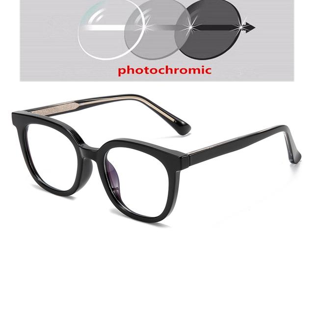 0 -0.5 -0.75 To -6.0 Anti Blue Rays Aspherical Lens Leopard Frame Oval Minus Diopter Glasses Unisex TR90 Prescription Spectacles