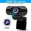 2026 HD 1080P Webcam with Microphone Auto Adjust USB Computer Camera for Content Creation Live Streaming