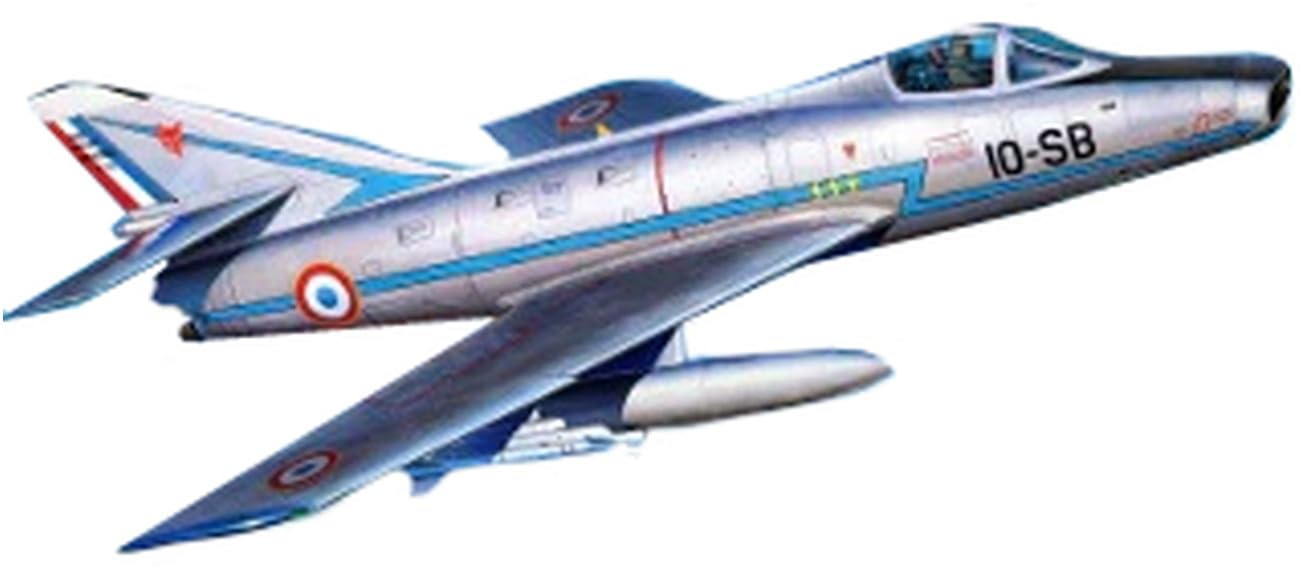 

Azure From French Dassault Super Mystere B2 Early Plastic Model AZUFR7001 1/48