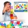 Transparente Geometrische Bausteine Für Kinder Lernmaterialien Lr Baby Mathe Spielzeug