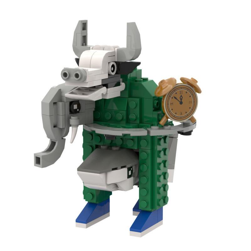 Assembling Italiana Brainrot Building Block Models For Kids Activities Creative